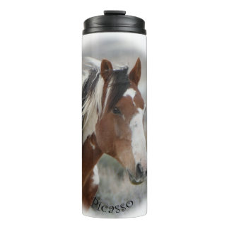 Picasso, Stallion of Sand Wash Basin Thermal Tumbler
