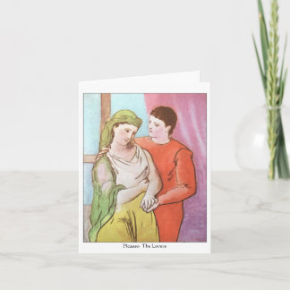 Picasso-The Lovers note card
