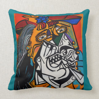 PICASSO THE WEEPER THROW PILLOW
