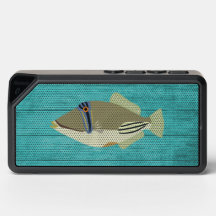 Picasso Trigger Fish Turquoise Bluetooth Speaker