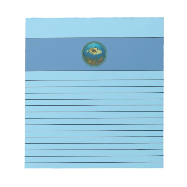 Picasso Triggerfish Notepad (Front)