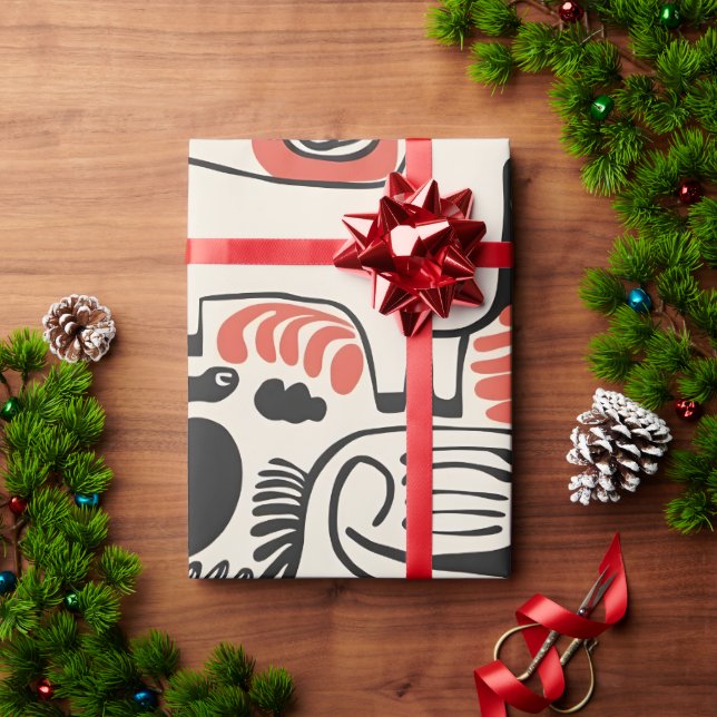 Picasso's Menagerie Wrapping Paper (Holiday Gift)