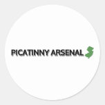 Picatinny Arsenal, New Jersey Classic Round Sticker