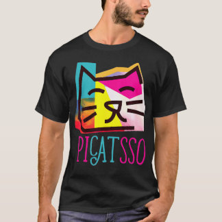 Picatsso Funny Cat T-Shirt