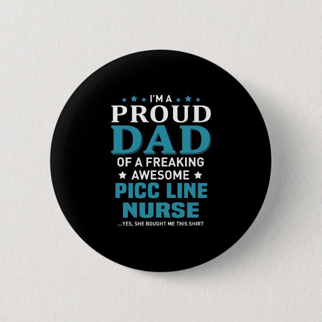 PICC Line Nurse Button (Front)