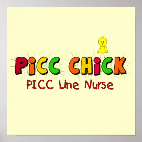 PICC LINE Nurse POSTER