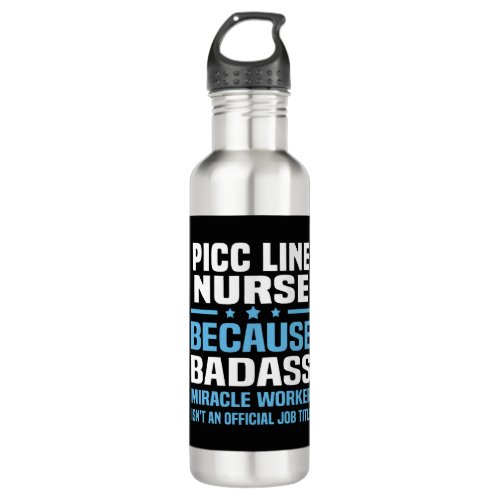 PICC Line Nurse Stainless Steel Water Bottle