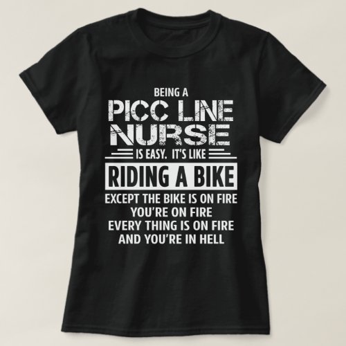 PICC Line Nurse T_Shirt