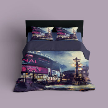Piccadilly Circus Duvet Cover by norman888 at Zazzle