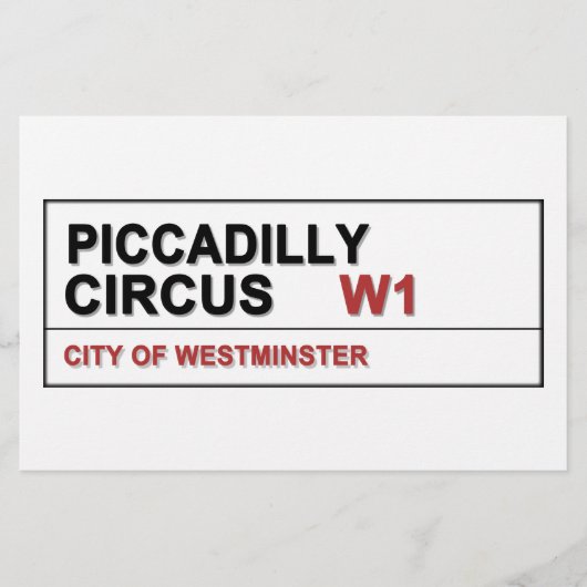 Piccadilly Circus London (Front)