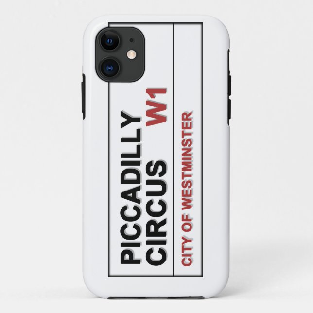 Piccadilly Circus London Case-Mate iPhone Case (Back)
