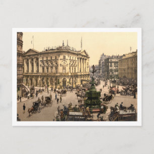 Piccadilly Circus, London, England Postcard