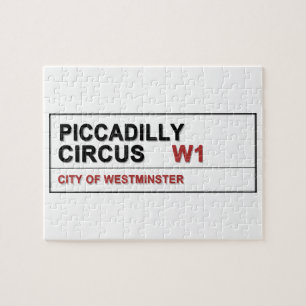 Piccadilly Circus London Jigsaw Puzzle