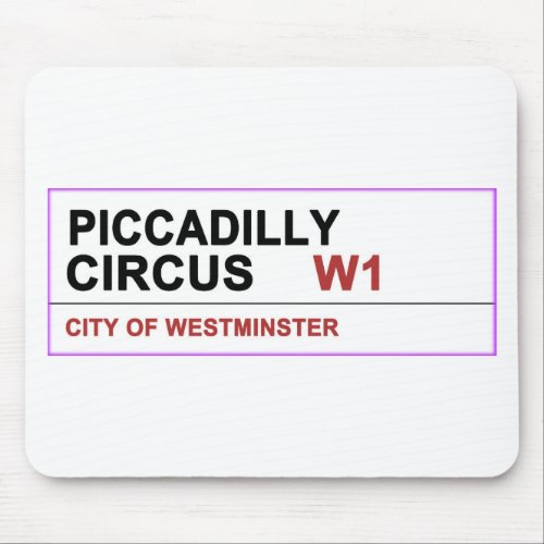 Piccadilly Circus London Mouse Pad