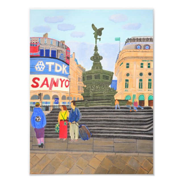 Piccadilly Circus London Photo Print (Front)