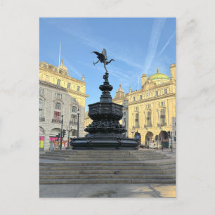 Piccadilly Circus, London UK Postcard