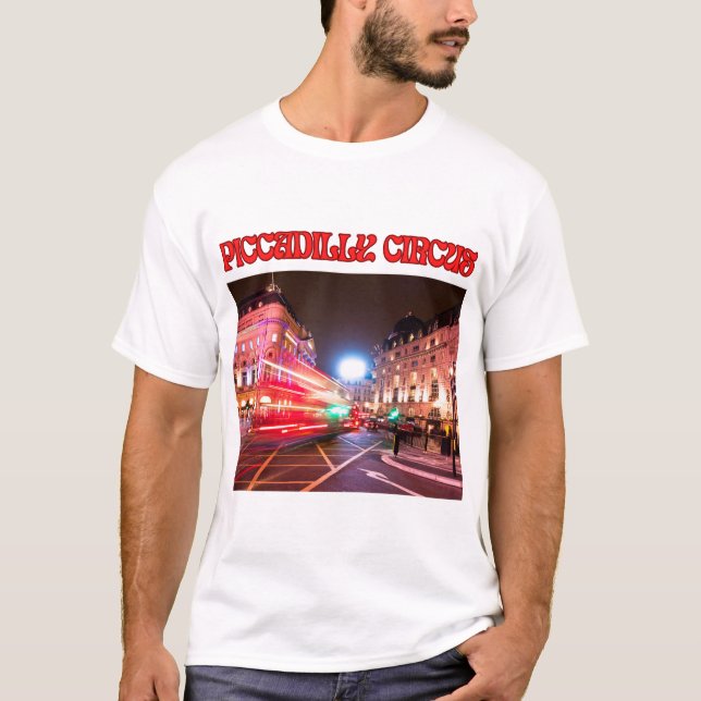 Piccadilly Circus Men's T-Shirt (Front)