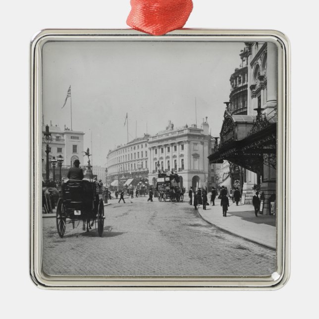 Piccadilly Circus Metal Ornament (Front)