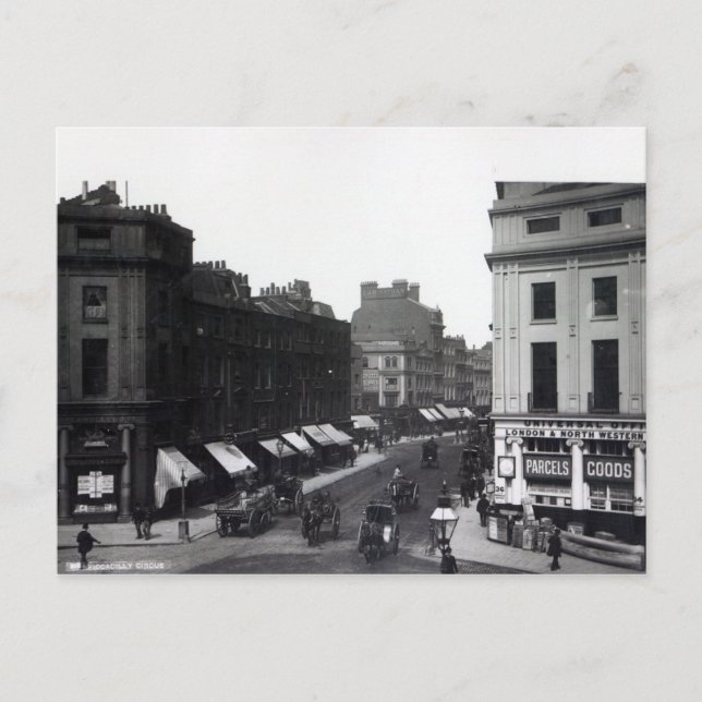 Piccadilly Circus Postcard (Front)