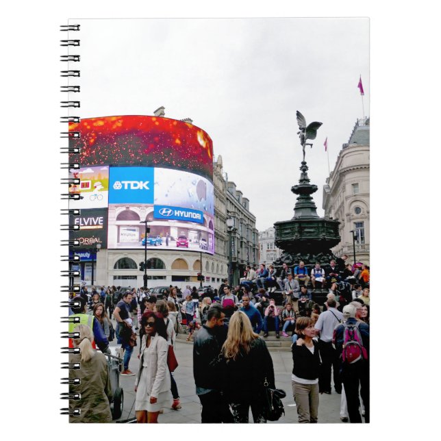 Piccadilly Circus - Professional photo Notebook (Front)