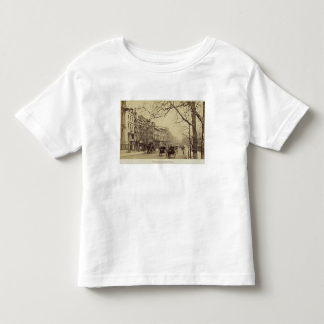 Piccadilly facing East, (sepia photo) Toddler T-shirt (Front)