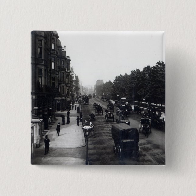 Piccadilly, London Pinback Button (Front)