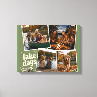 PicCollage Template - Stretched Canvas 16x12 Lands Print