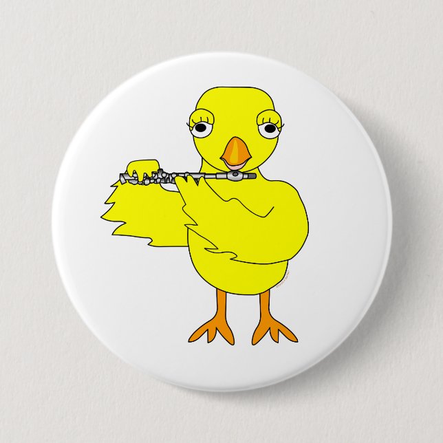 Piccolo Chick Button (Front)