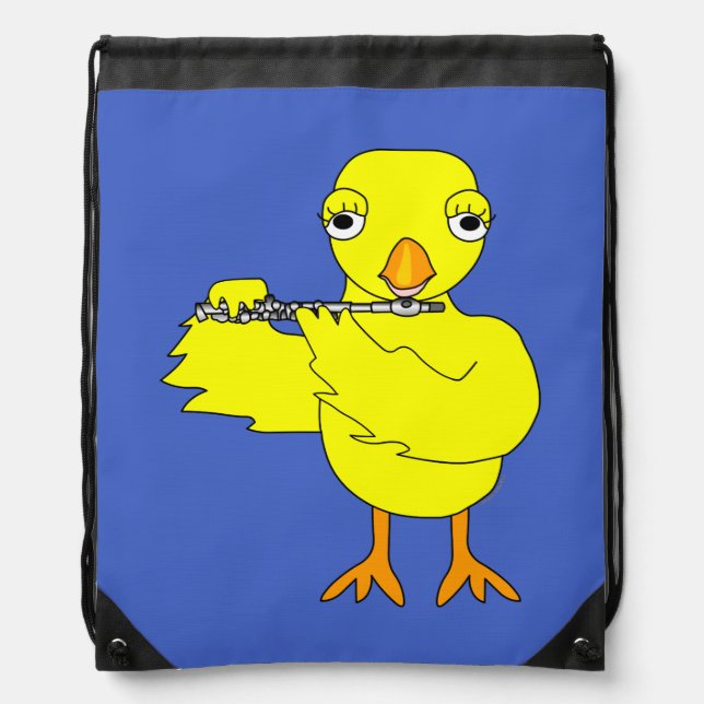 Piccolo Chick Drawstring Bag (Front)