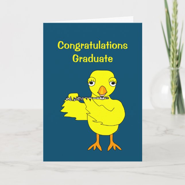 Piccolo Chick Thank You Card (Front)