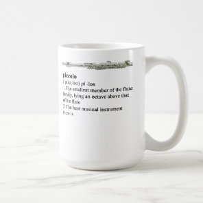 Piccolo dictionary definition coffee mug