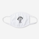 Piccolo Robot Text White Cotton Face Mask