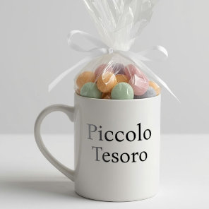 Piccolo Tesoro Chic Baby Shower Keepsake Coffee Mug