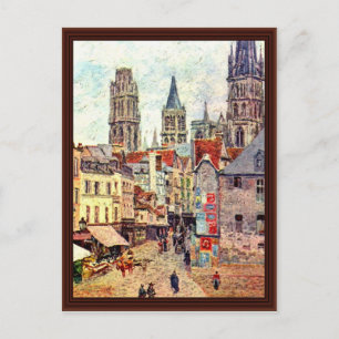 Picerie Rouen, By Pissarro Camille Postcard