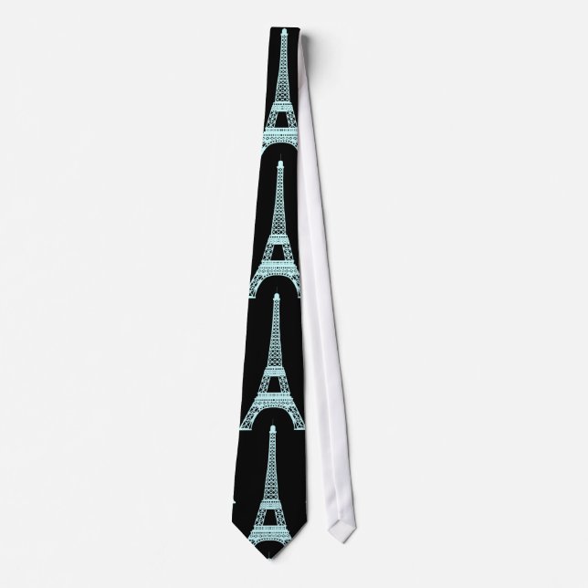 PICK-A-COLOR Eiffel Tower Tie (Front)