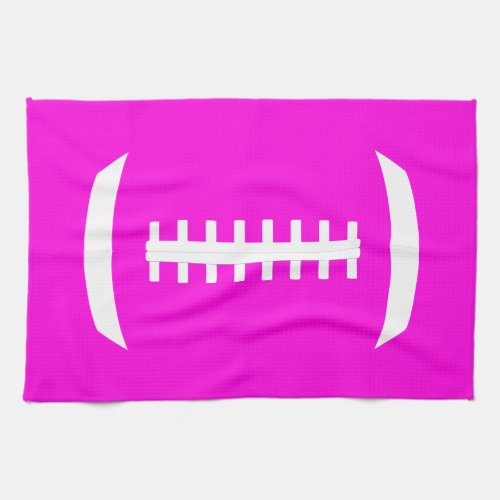 Pick A Color Large Football Hand Towel for Fans