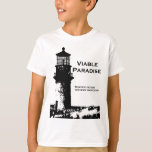 Pick A Color - Viable Paradise Lighthouse T-shirt at Zazzle