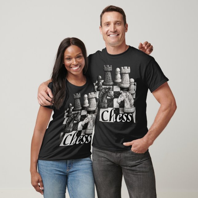 Pick a Side! Chess t-shirt Dark (Unisex)