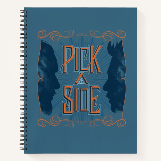 Pick A Side Notebook (Front)