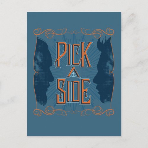 Pick A Side Postcard