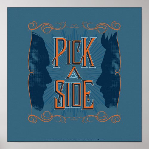 Pick A Side Poster