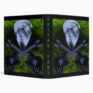 Pick And Crossguitars 3 Ring Binder