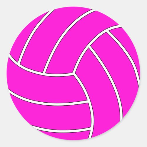 Pick Any Color Custom Volleyball Stickers