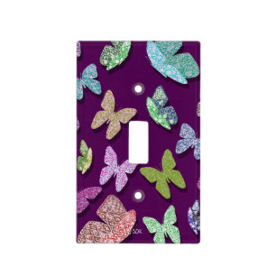 Pick Color Butterflies Surreal & Fluttering Light Switch Cover