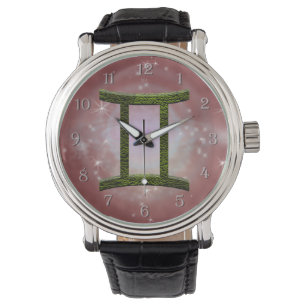 Pick Color Gemini Zodiac Astrological Sign Watch