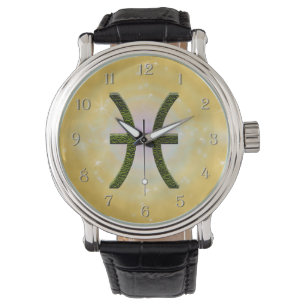 Pick Color Pisces Zodiac Astrological Sign Watch