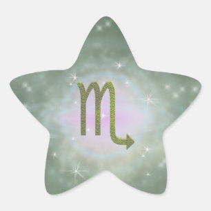 Pick Color Scorpio Zodiac Astrological Sign Star Sticker