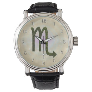 Pick Color Scorpio Zodiac Astrological Sign Watch