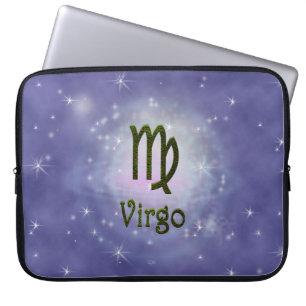 Pick Color Virgo Zodiac Astrological Sign Laptop Sleeve