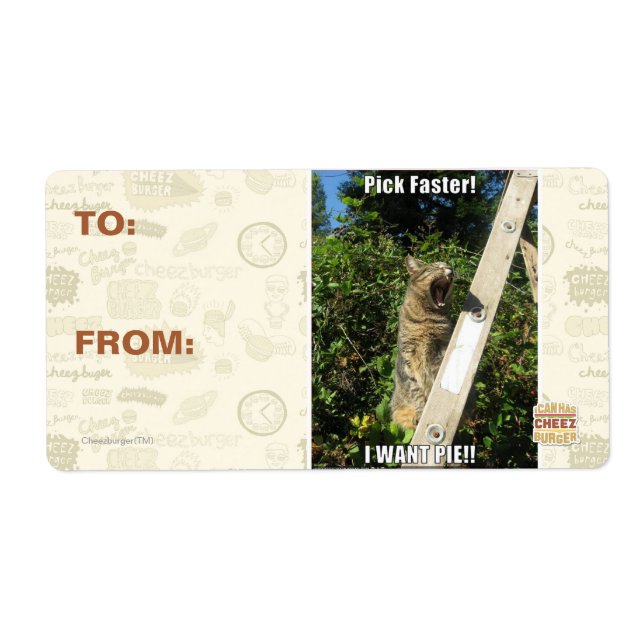 Pick Faster! Label (Front)